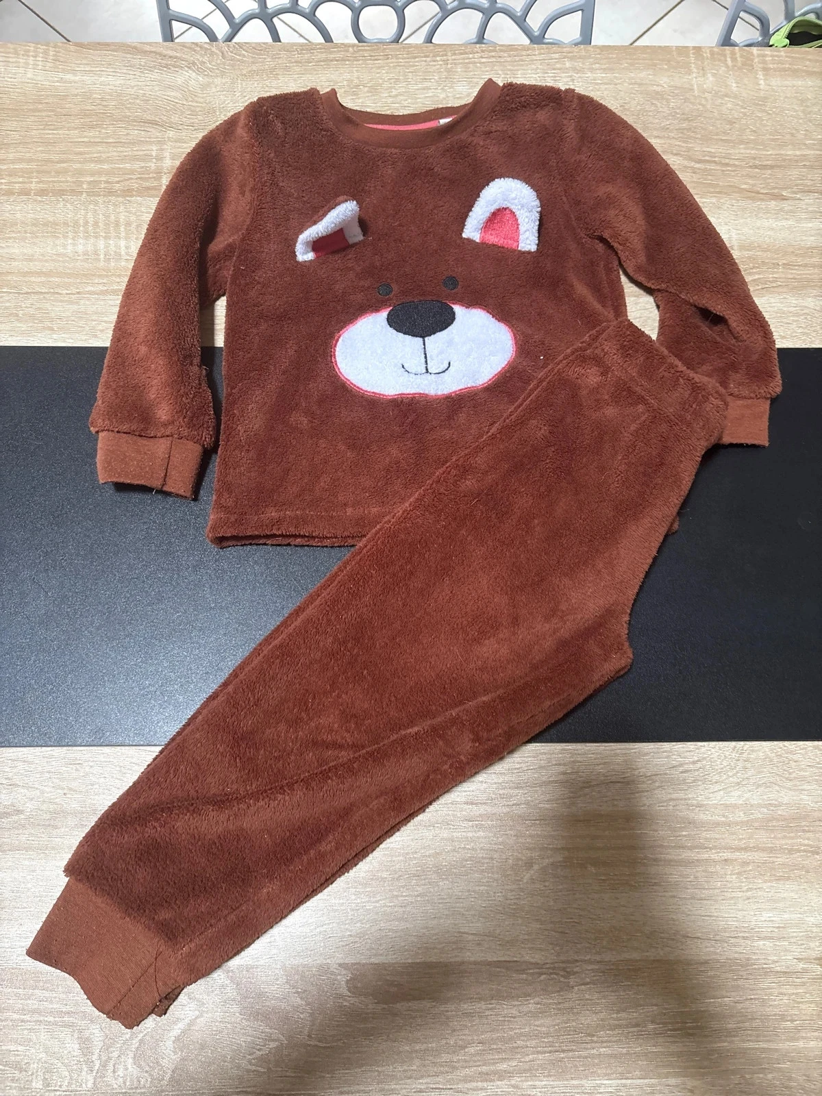 Pyjama deux pièces polaire 3 ans taille 98 104